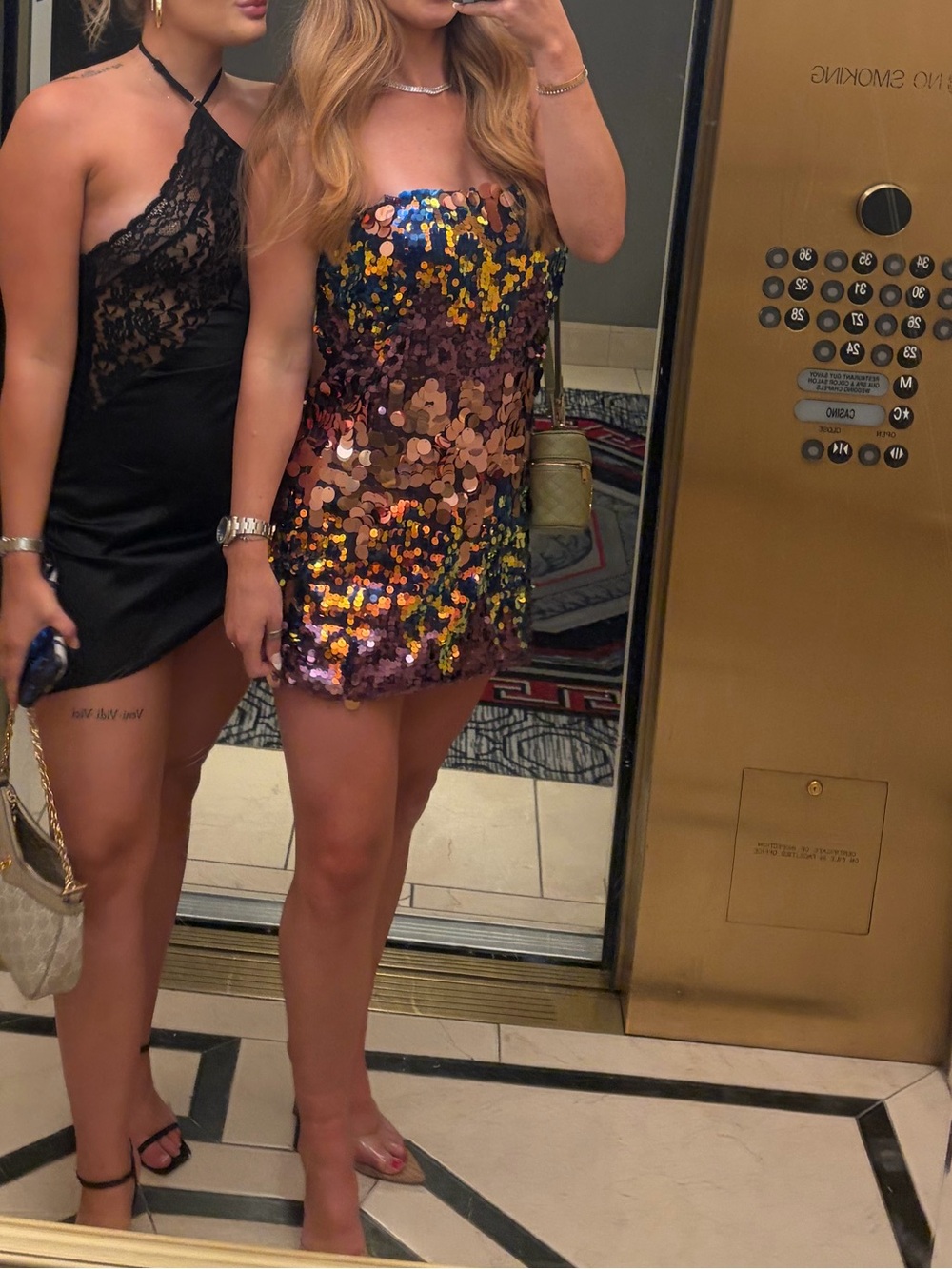 Bronx &Banco Sequin Mini Dress - Multicolor